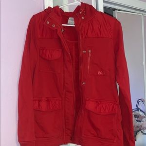 Nike Red Zip Up